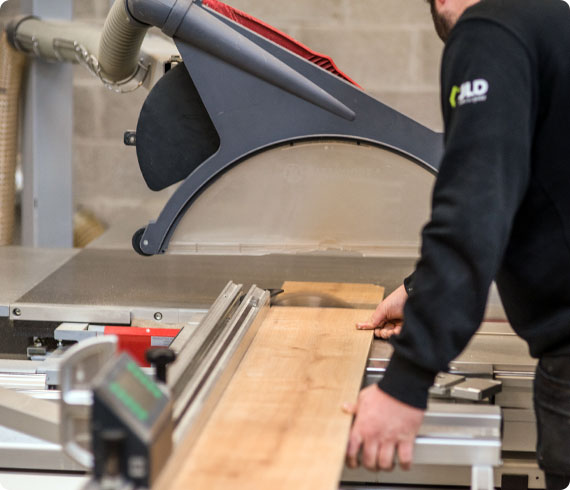 fabrication sur mesure de meuble dans l atelier en province de liege