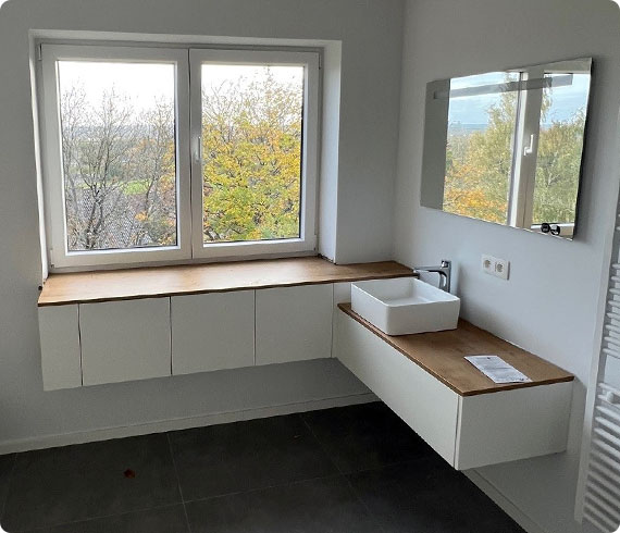 salle de bain et meuble sur mesure