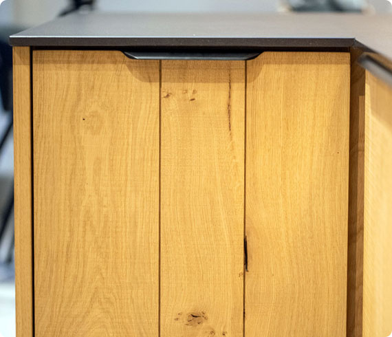 meuble de cuisine en bois massif